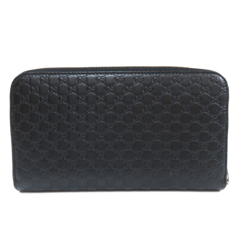 Gucci Calfskin Long ssima Wallet Black